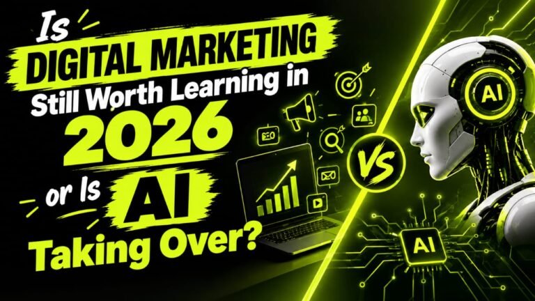 Is Digital Marketing Still Worth Learning in 2026, or Is AI Taking Over?